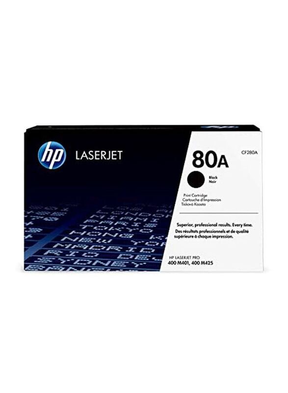 HP 80A Black Toner Cartridge