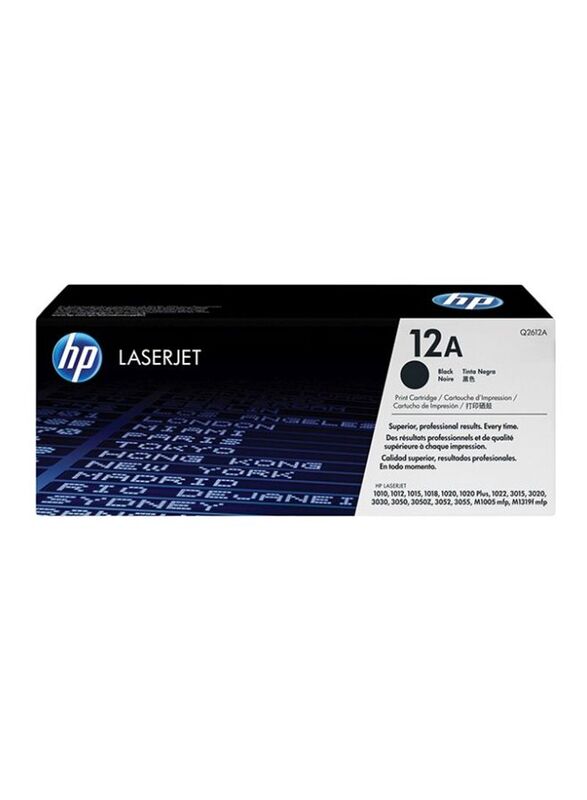 HP Q2612A 12A Black LaserJet Toner Cartridge