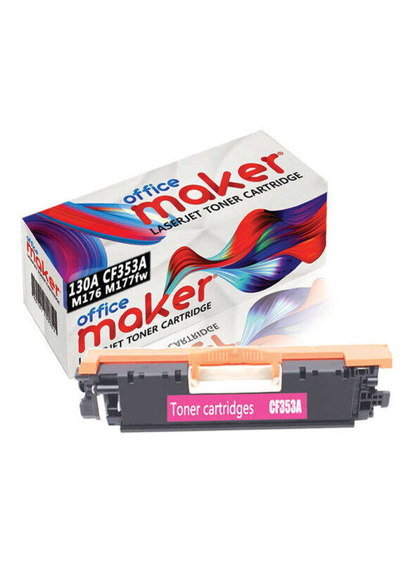 

Office Maker 130A CE353A Magenta Compatible LaserJet Toner Cartridge