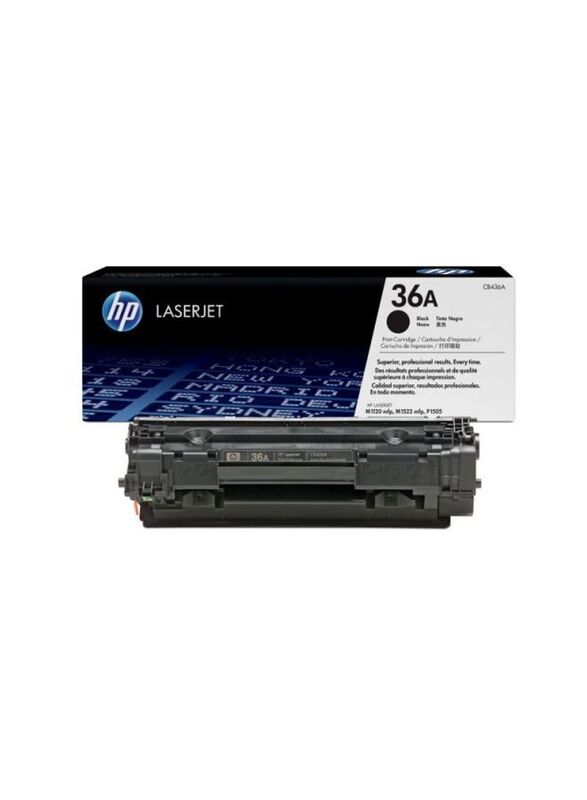 HP 36A Black LaserJet Toner Cartridge