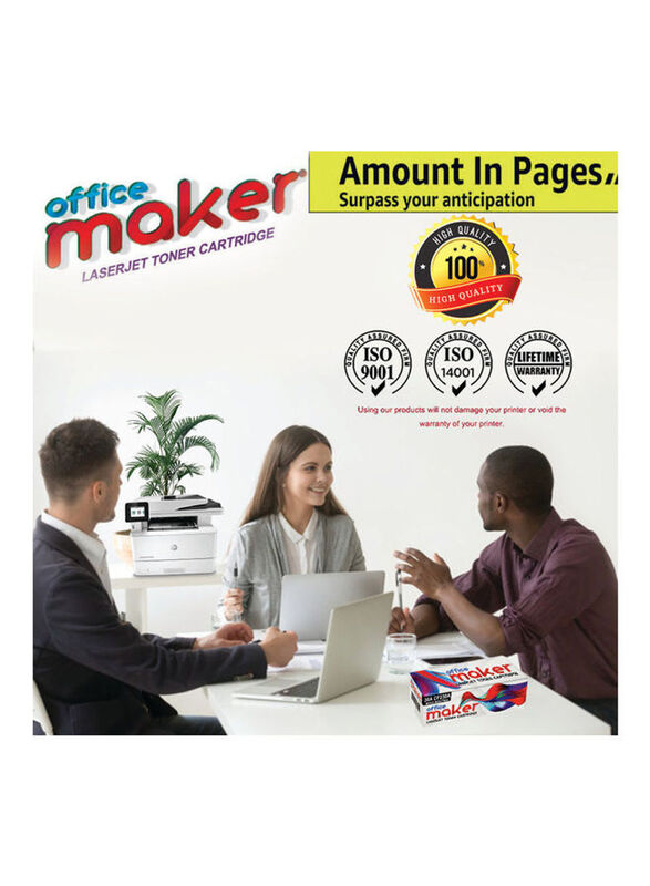Office Maker CE321A Yellow Toner Cartridge