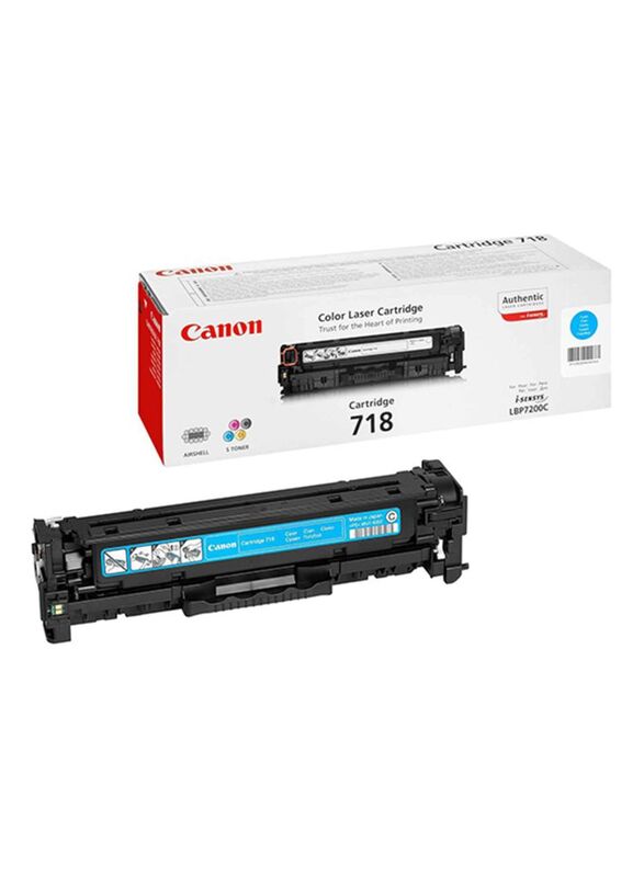 Canon 718 Cyan Laser Ink Toner Cartridge