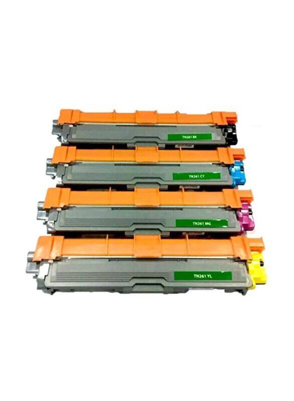 

Brother Elivebuyind Yellow/Blue/Black Laser Toner Cartridge, 4 Pieces