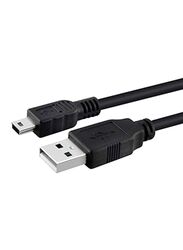 1-Meter USB Charging Cable For PlayStation PS3/PS3 Slim Controller, Black