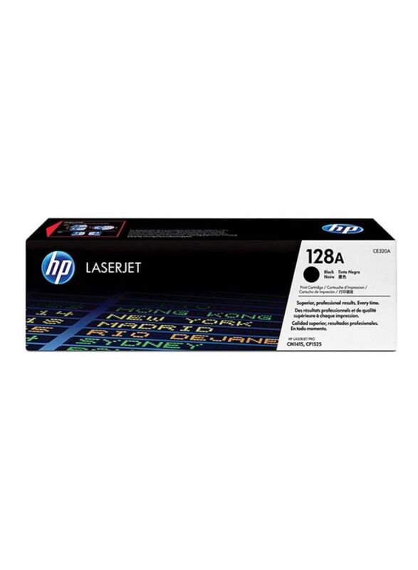 HP 128A Black LaserJet Toner Cartridge