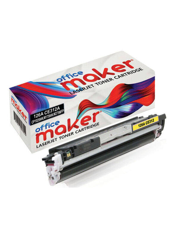 

HP Office Maker 126A CE312A Yellow LaserJet Toner Cartridge