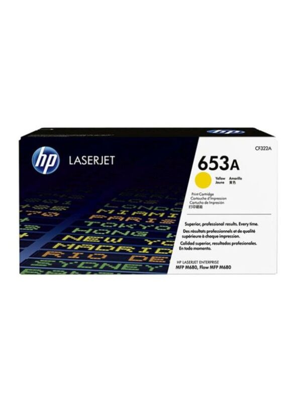 HP 653A Yellow LaserJet Ink Toner Cartridge