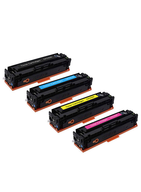 

HP Dw CF530A CF531A CF532A CF533A Multicolour Toner Cartridge, 4 Pieces