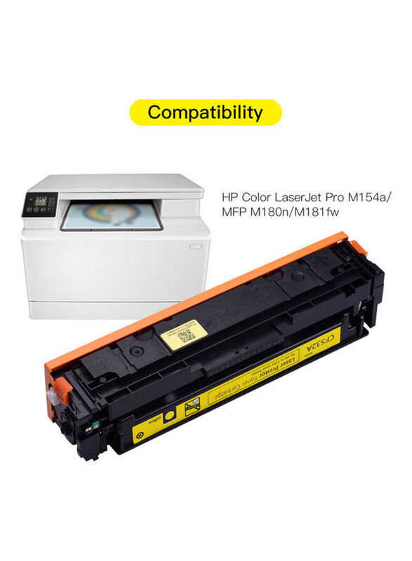 Aibecy CF532A Yellow Replacement Toner Cartridge