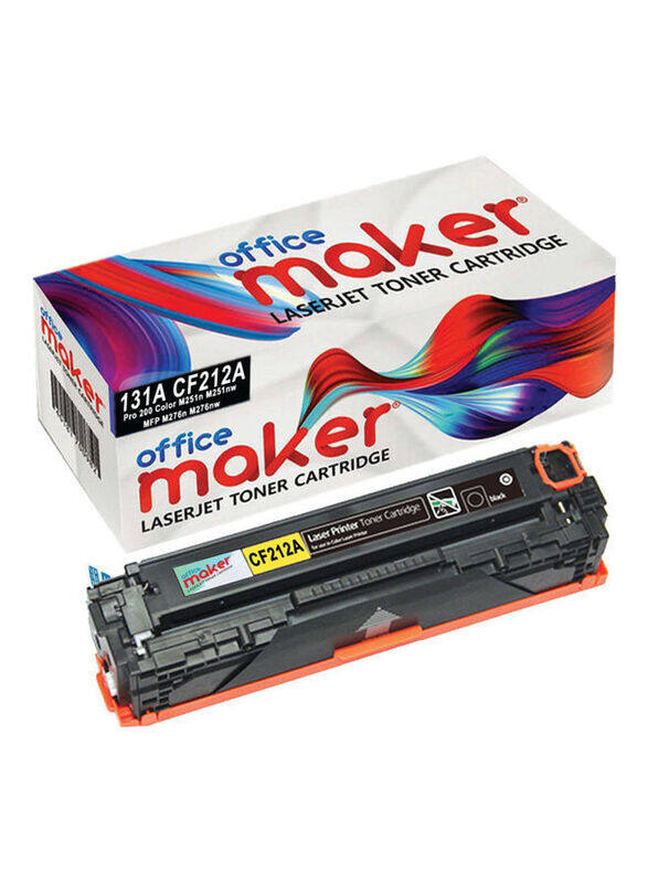 

HP Office Maker 131A CF212A Yellow LaserJet Toner Cartridge