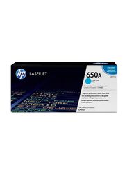 HP 650A Cyan Original LaserJet Toner Cartridge