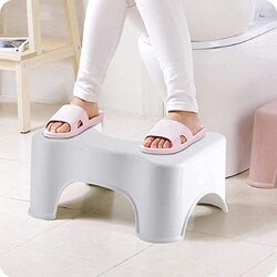 BBstore Squatty Potty Squatting Step Stool for Potty Assistance, White