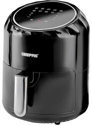 Geepas - Digital Air Fryer 1400W - 3.5 L Total Capacity, 2.6 L Non-Stick Basket LED Touch Screen Display (GAF37512)