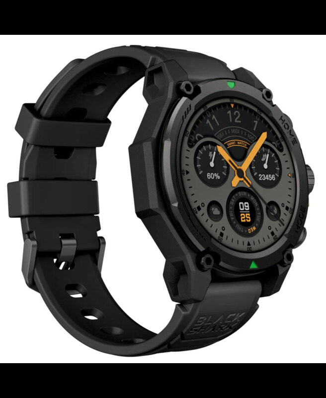 

Black Shark GS3 Smart Watch Ultimate Fitness Companion with Advanced Features Black