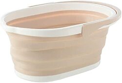 BBstore Space Saving Pop Up Bucket Collapsible Basin, Pink