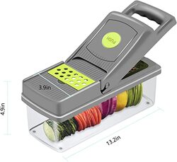 Bbstore Slicer Pro-Series 14-in-1 Vegetable Slicer, Multicolour