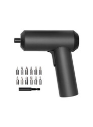 Xiaomi Mi Cordless Screwdriver Automatic Screwdriver High Torque 12 S2 Steel Bits 2000mAh Rechargeable Battery 3.6V - Black