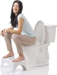 BBstore Squatty Potty Squatting Stool for Potty Assistance, White