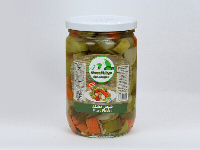 

green Village Pickled Cucummber 660gm