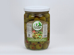 Green Olives Stuffed With Pasta Pepper 660gm