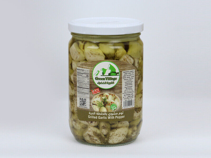 

green Village Grilled Garlic With Herbs 660gm