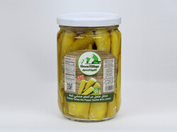 Pickled Yellow Hot Pepper Stuffed With Labneh 660gm