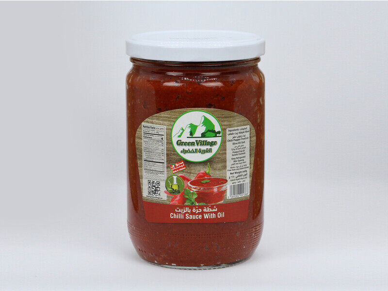 

green Village Chilli Souce With Oil 660gm