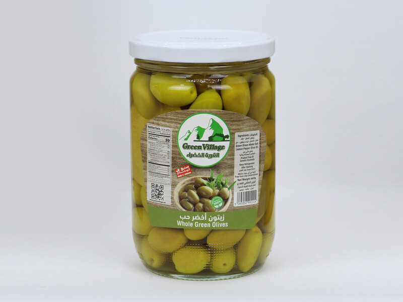 Whole Green Olives 660gm
