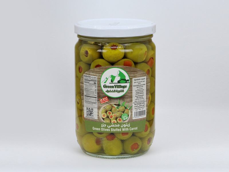 Green Olives Stuffed With Carrot 660gm