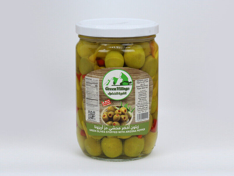 

green Village GreenOlives Stuffed With Arizona 660gm