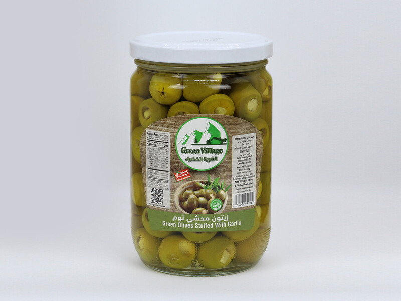 Green Olives Stuffed With Garlic 660gm