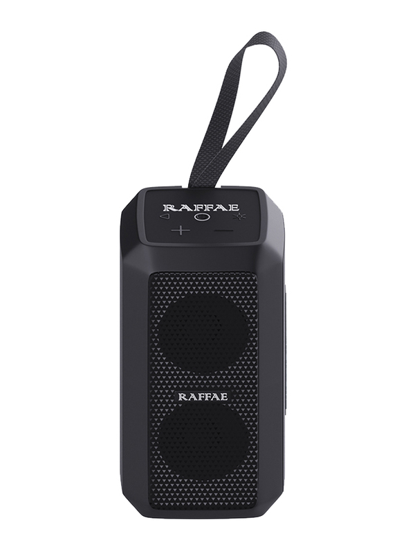 Raffae R15 Wireless Small Portable Speaker, Black