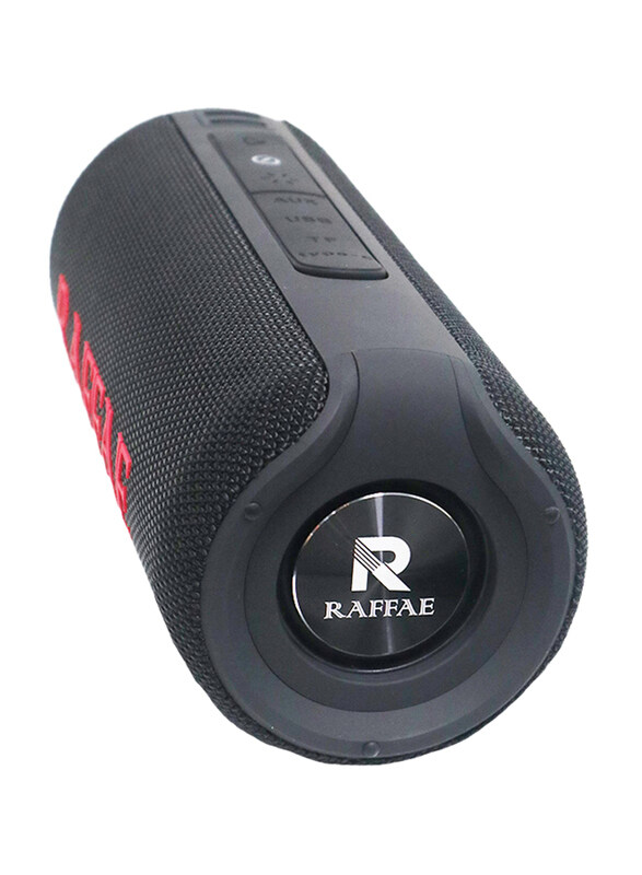 Raffae R10 Dual Pairing Wireless Small Portable Speaker, Black