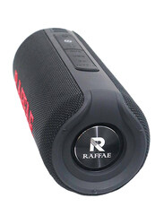 Raffae R10 Dual Pairing Wireless Small Portable Speaker, Black