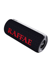 Raffae R10 Dual Pairing Wireless Small Portable Speaker, Black