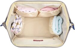 Large Capacity & Multi-functional Diaper Bag For Baby Unisex, Navy Blue