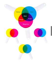 Learning Resources Colour Mixing Lenses, 5 Pieces, Ages 2+, Multicolour