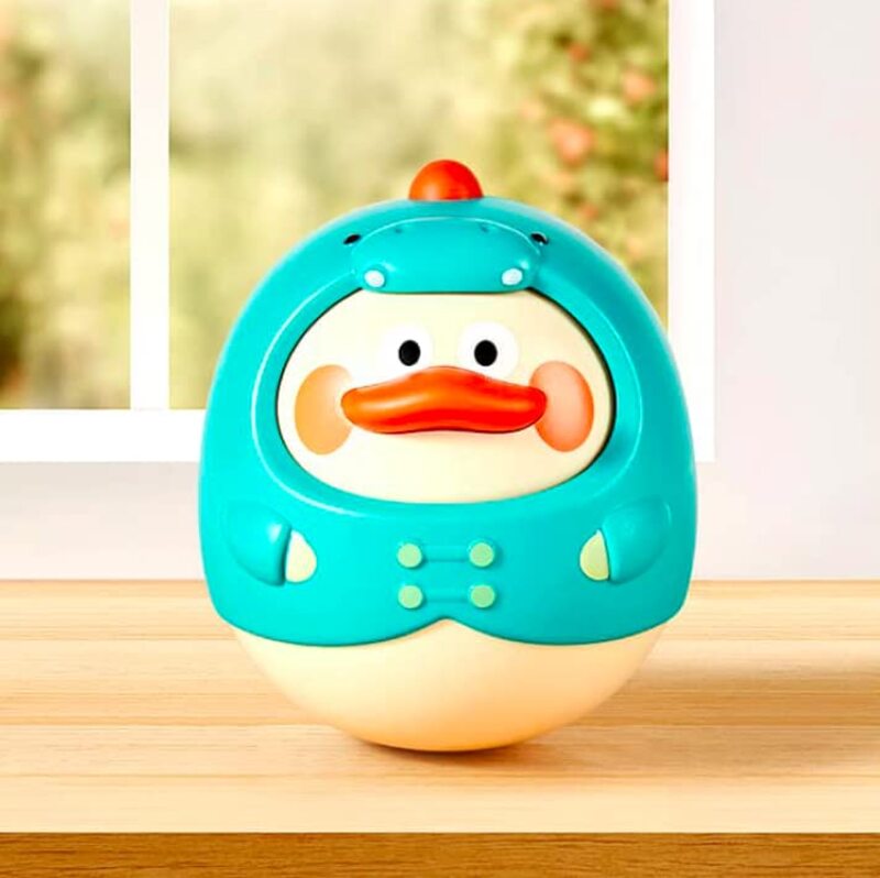 Tumbler Duck Musical Toy, Multicolour