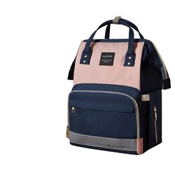 Large Capacity & Multi-functional Diaper Bag For Baby Unisex, Navy Blue