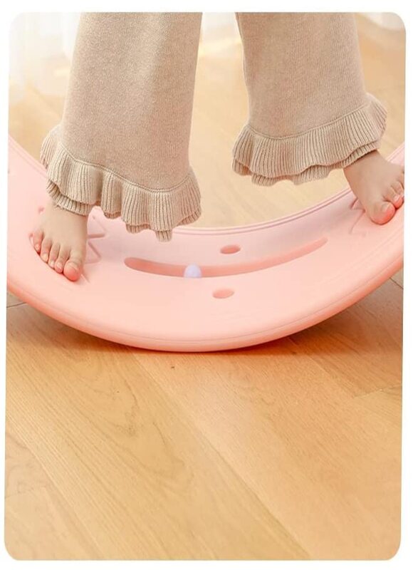 Smart Curvy Balance Board For Kids Unisex, Pink