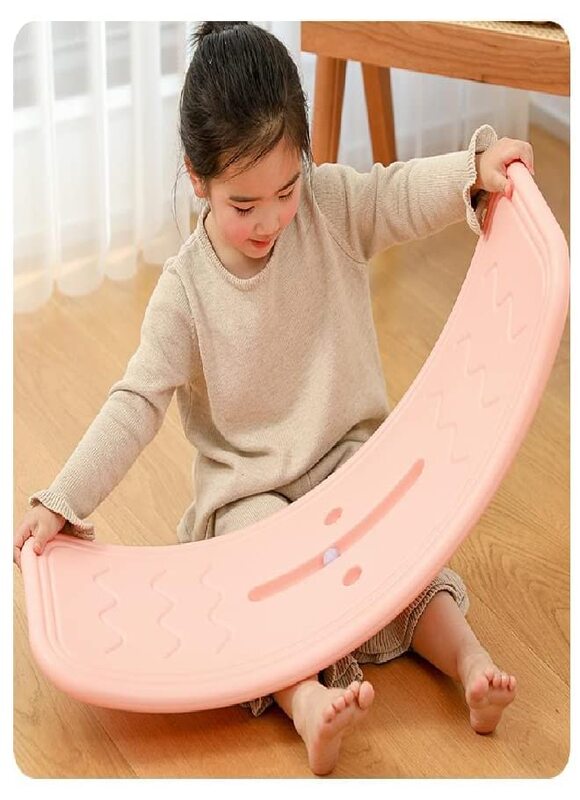 Smart Curvy Balance Board For Kids Unisex, Pink