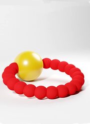 Baby Silicone Teether, Red