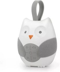 Owl Noise Machine Baby Soother with 10 Light & Music Songs, White