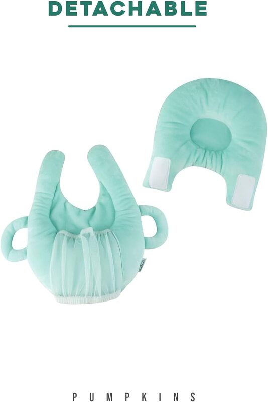 Dual Purpose Nursing Baby Pillow - Comfortable Support with Detachable Convenience and Bottle Pocket