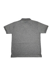 Milano Group Cooltex Ready Stock Polo Shirt for Men, Large, Heather Grey