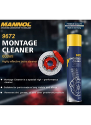 Mannol 600ml 9672 Montage Performance Cleaner For Metal Car Parts