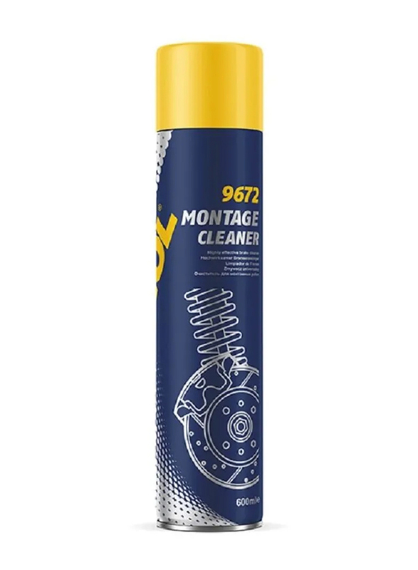 Mannol 600ml 9672 Montage Performance Cleaner For Metal Car Parts