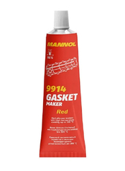 Mannol 85gm 9914 Gasket Maker Red Extremely Resistant To Extreme Temperatures