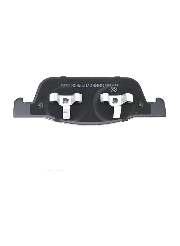 Ceramic Front Brake Pads For GAC Cars GS8 GS7 GN8, Black