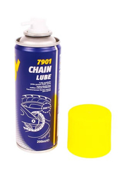 Mannol 200ml 7901 Chain Lube White Grease Chain Spray